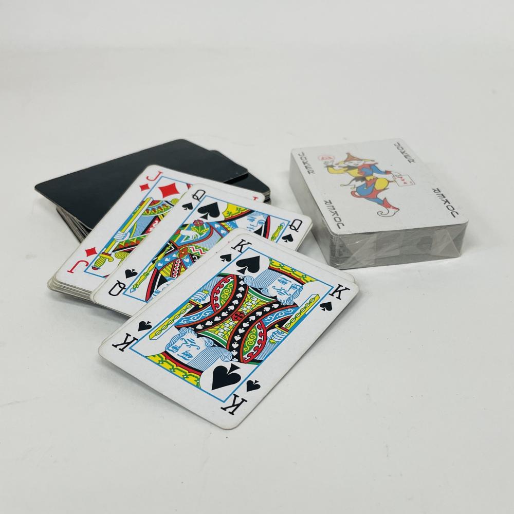 A deck of playing cards