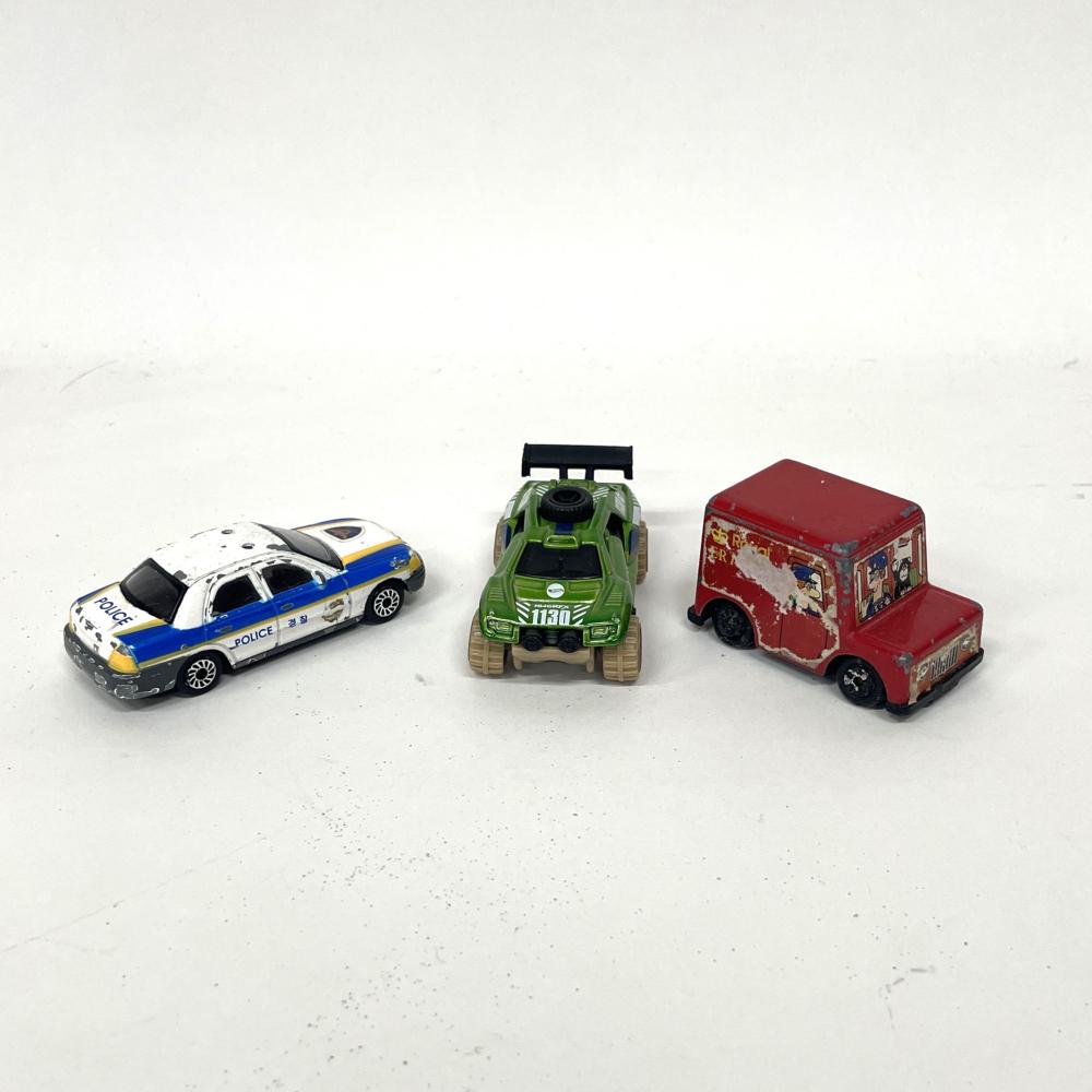 selection of toy cars