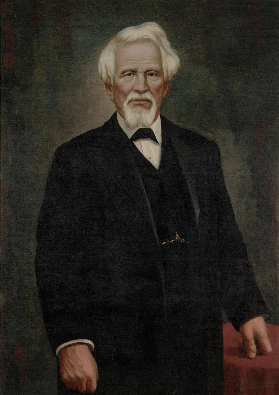 Joseph Gaut (Attributed) John Milsome Jury (c.1880) oil on canvas Collection of Aratoi Wairarapa Museum of Art and History. On loan from the Jury family.